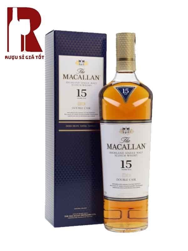 Rượu Macallan 15 Năm Double Cask