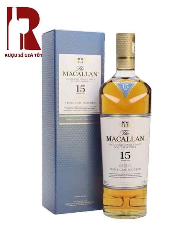 Rượu Macallan 15 Năm Triple Cask