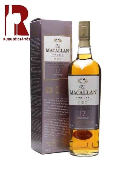 Rượu Macallan 17 Năm Fine Oak