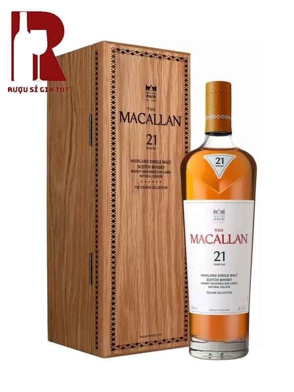 Rượu Macallan 21 Năm Colour Collection