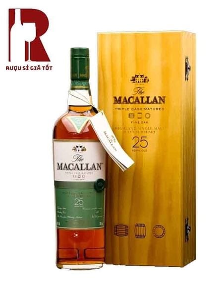 Rượu Macallan 25 Năm Fine Oak
