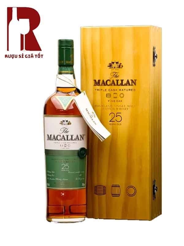 Rượu Macallan 25 Năm Fine Oak