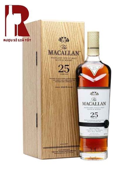 Rượu Macallan 25 Năm Sherry Oak