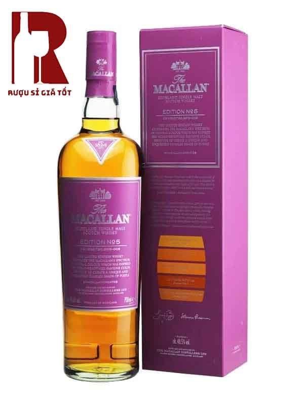 Rượu Macallan Edition No5