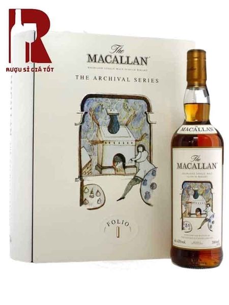Rượu Macallan The Archival Series Folio 1