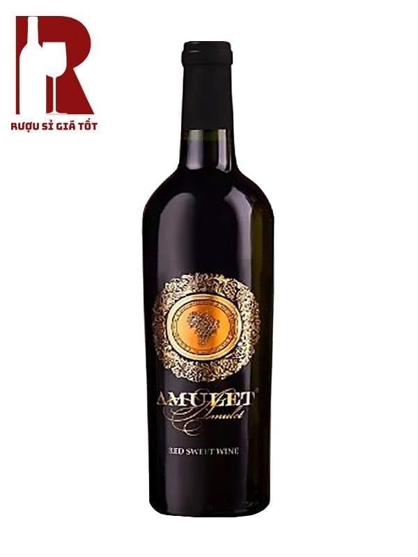 Rượu Vang Moldova Đỏ Ngọt Moldova Amulet