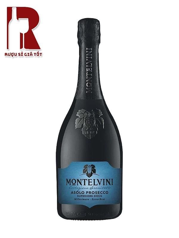 Rượu Vang Nổ Montelvini Prosecco Rose Brut