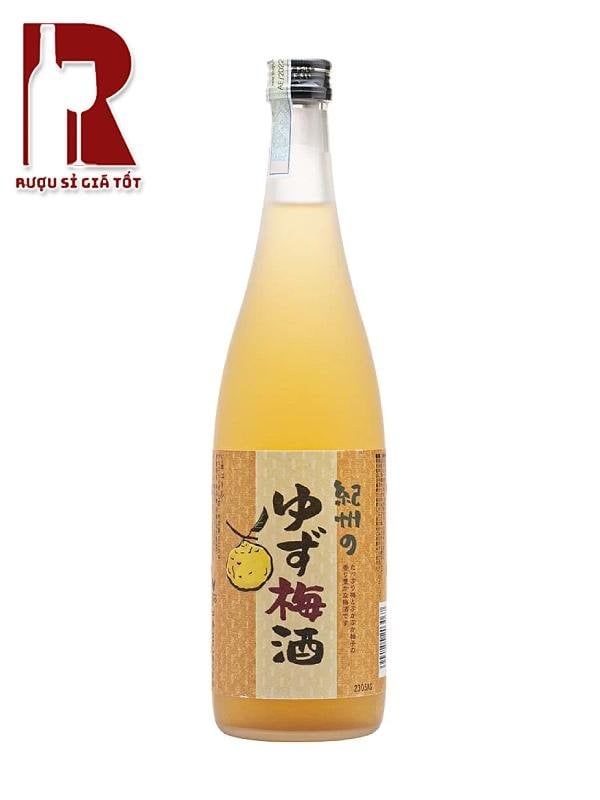 Rượu Mơ Vị Chanh Nhật Yuzu Kishu No Yuzu Umeshu