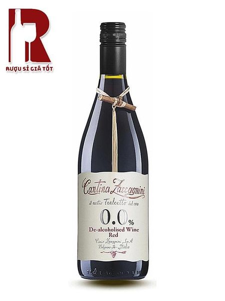 Rượu Vang Ý Đỏ Cantina Zaccagnini De-Alcoholised - Vang Không Cồn