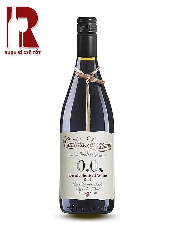 Rượu Vang Ý Đỏ Cantina Zaccagnini De-Alcoholised - Vang Không Cồn