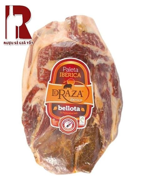 Đùi Heo Muối Deraza Iberico Bellota Paleta Boneless 36 Tháng - Đùi Trước Không Xương