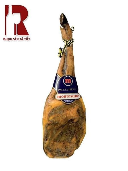 Đùi Heo Muối Montesano Iberico Cebo Paleta Bonein 24 Tháng - Đùi Trước Có Xương