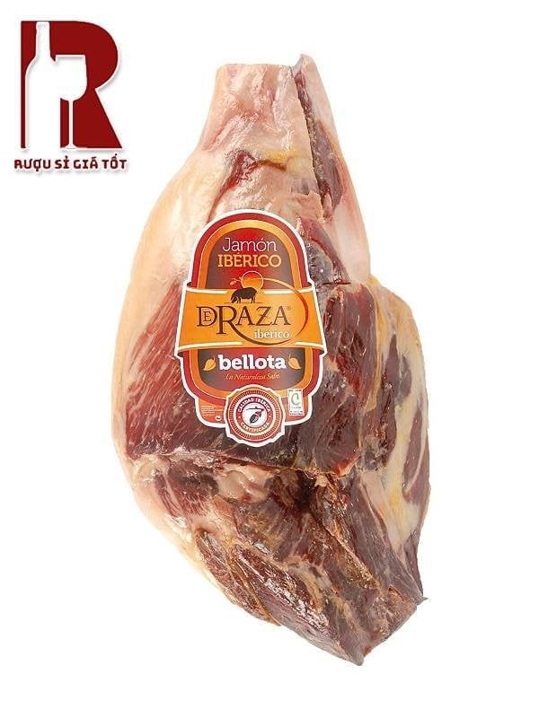 Đùi Heo Muối Deraza Iberico Bellota Jamon Boneless 36 Tháng - Đùi Sau Không Xương