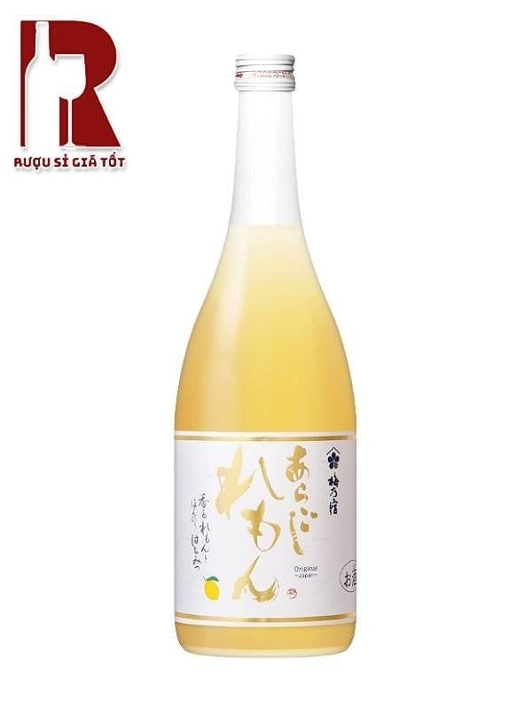 Rượu Sake Aragoshi Umenoyado Vị Chanh
