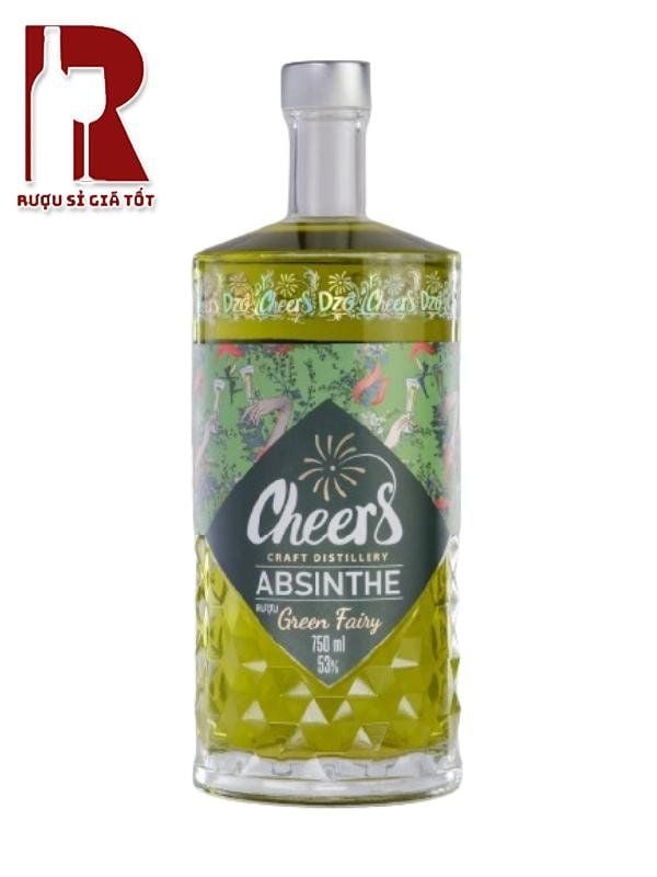 Rượu Gin Cheers Absinthe Green Fairy