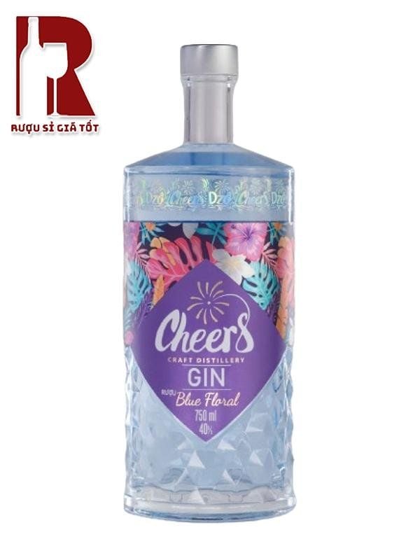 Rượu Gin Cheers Blue Floral 4500ml