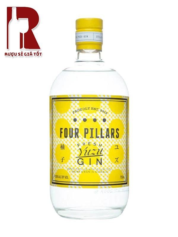 Rượu Gin Four Pillars Fresh Yuzu
