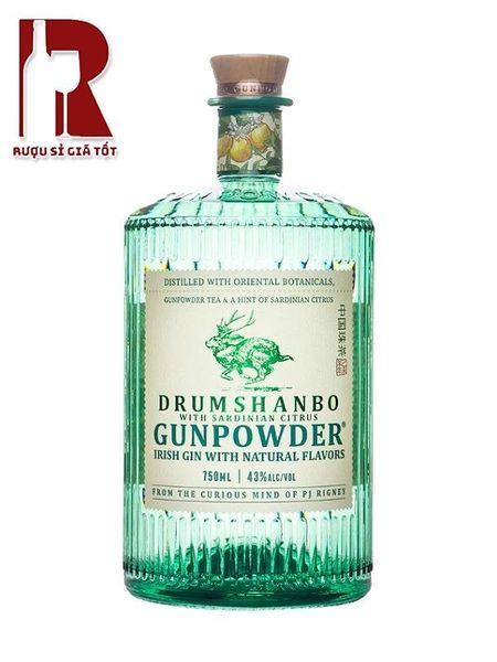 Rượu Gin Gunpowder Drumshanbo Sardinian Citrus