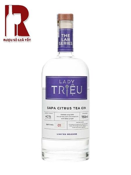 Rượu Gin Lady Triệu Sapa Citrus Tea