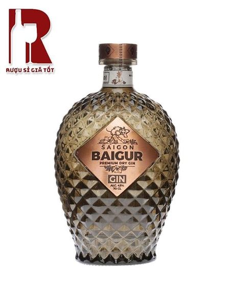 Rượu Gin Việt Nam Saigon Baigur Premium Dry Gin