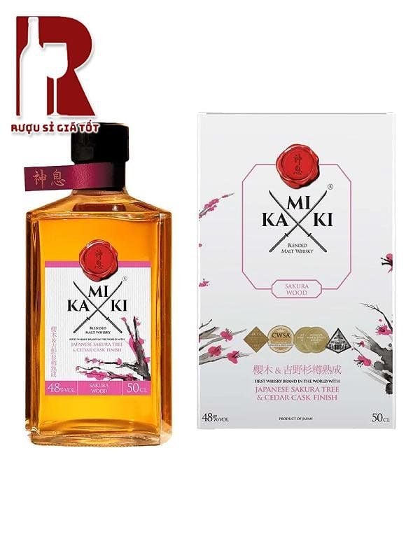 Rượu Kamiki Sakura Wood