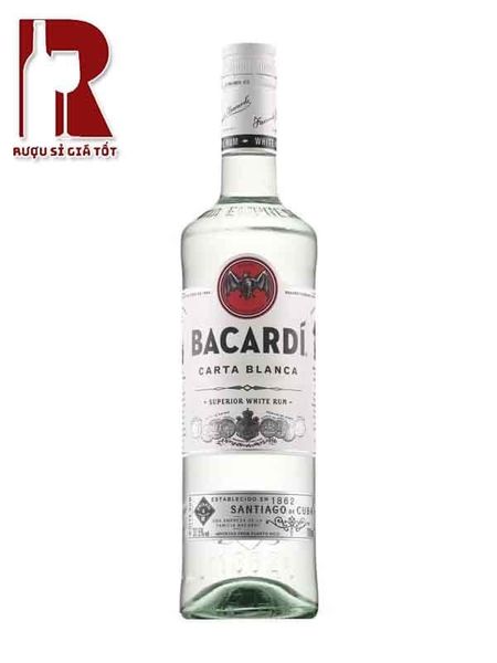 Rượu Rum Bacardi Carta Blanca