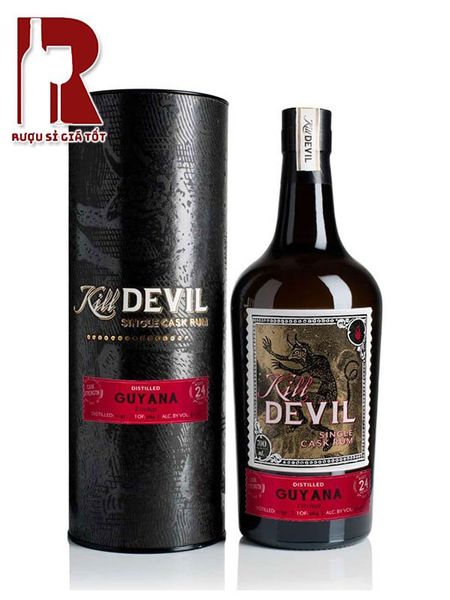 Rượu Rum Kill Devil Guyana 24 Năm