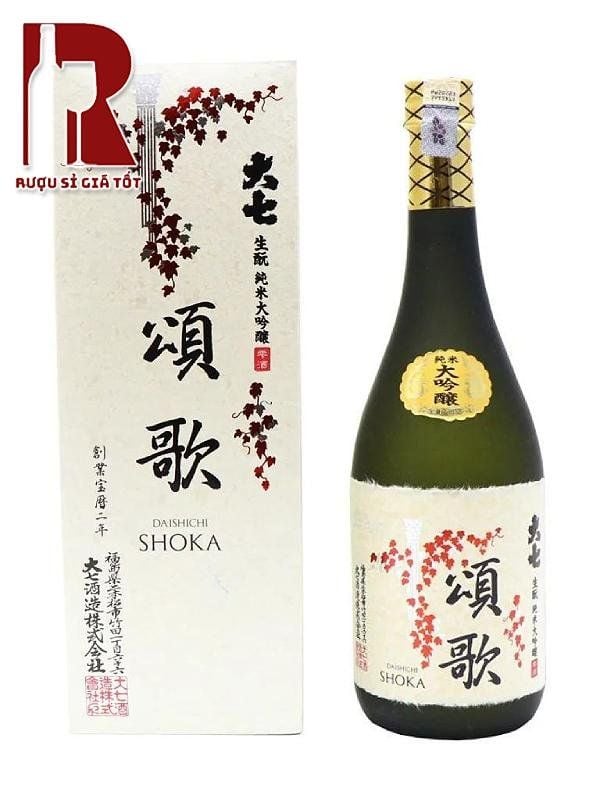 Rượu Sake Daishichi Shoka