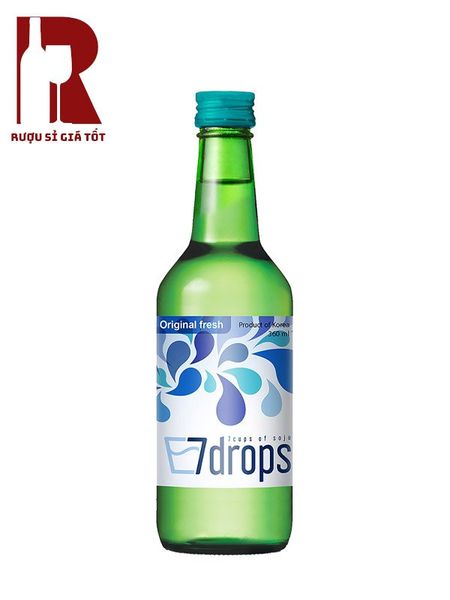 Rượu Soju 7Drops Original Fresh - Nguyên Bản