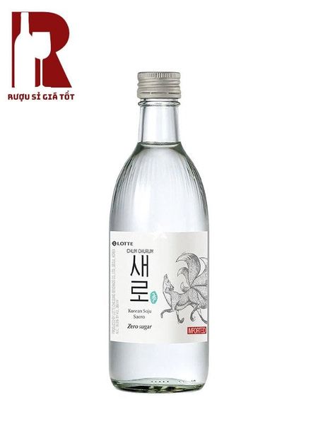 Rượu Soju Chum Churum Saero Zero Sugar Lotte - Không Đường