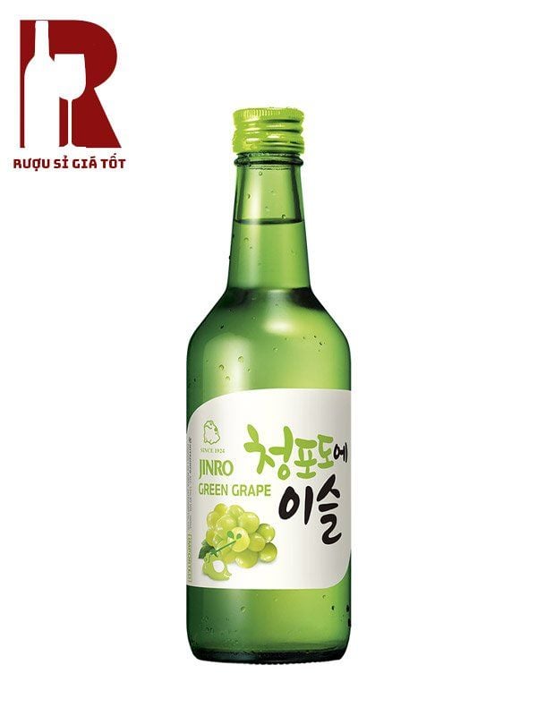 Rượu Soju Jinro Green Grape - Nho Xanh