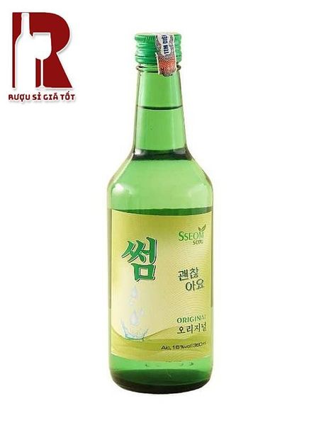 Rượu Soju Sseom Classic - Nguyên Bản
