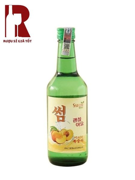 Rượu Soju Sseom Peach - Đào