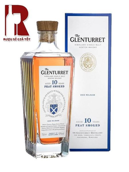 Rượu The Glenturret 10 Năm Smokey