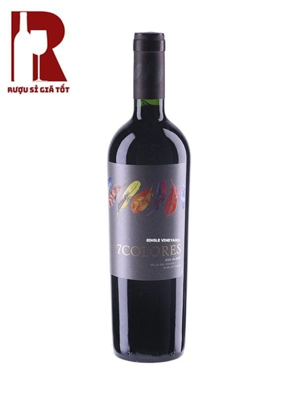 Rượu Vang Chile Đỏ 7Colores Single Vineyard