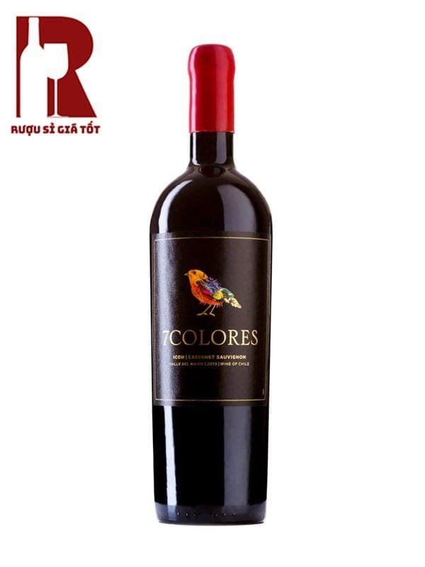 Rượu Vang Chile Đỏ 7Colores Icon