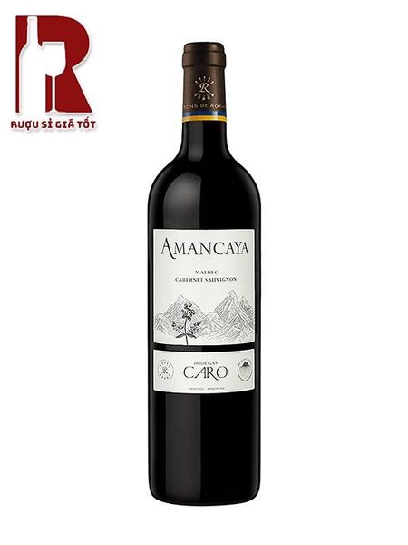 Rượu Vang Argentina Đỏ Amancaya Malbec Cabernet Sauvignon