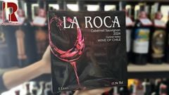 Rượu Vang Bịch Chile La Roca 3L - 5L