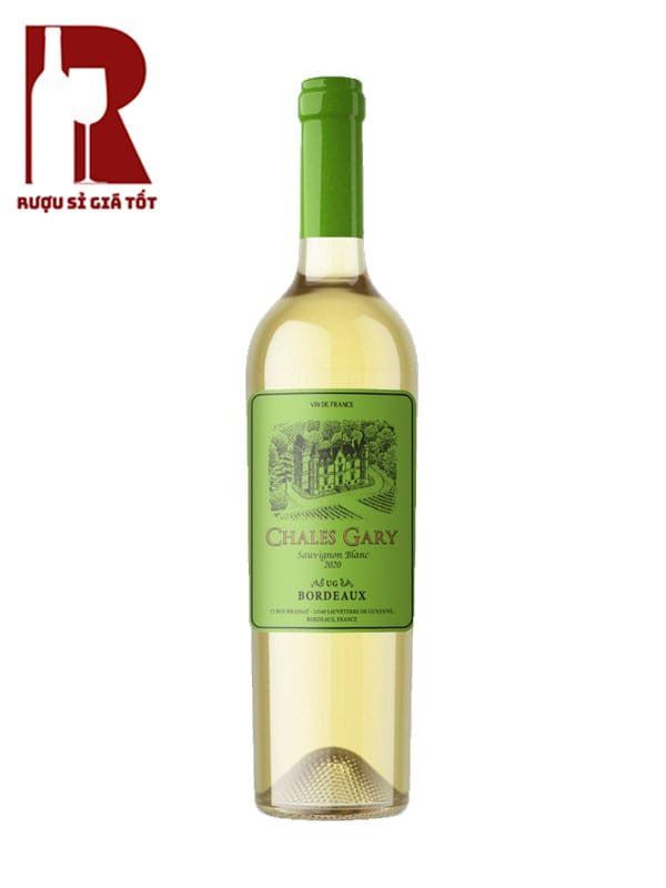 Rượu Vang Pháp Trắng Pháp Chales Gary Sauvignon Blanc