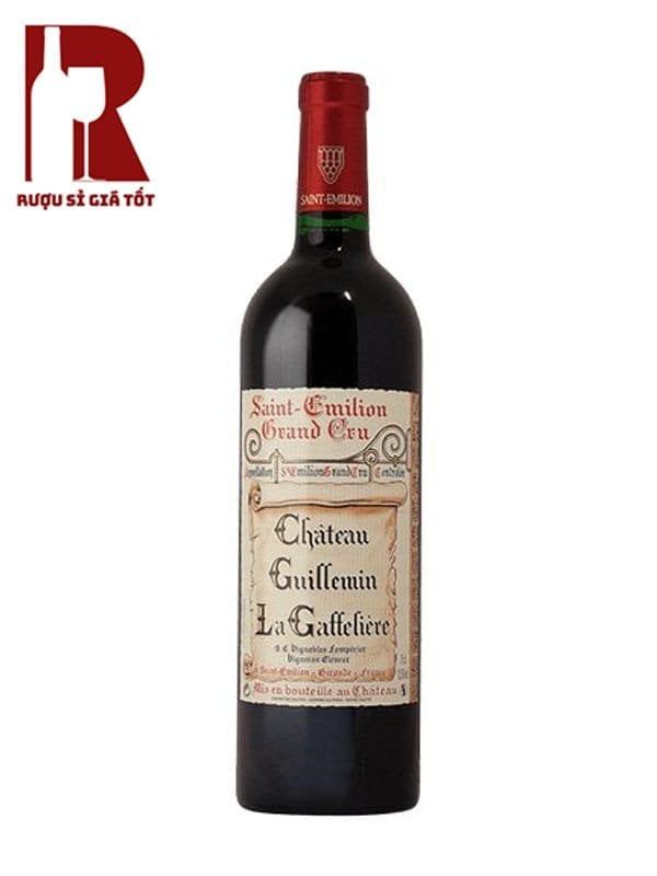 Rượu Vang Pháp Đỏ Chateau Guillemin La Gaffeliere