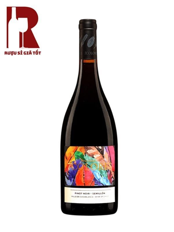 Rượu Vang Chile Đỏ 7Colores Gran Reserva Pinot-Noir Semillion