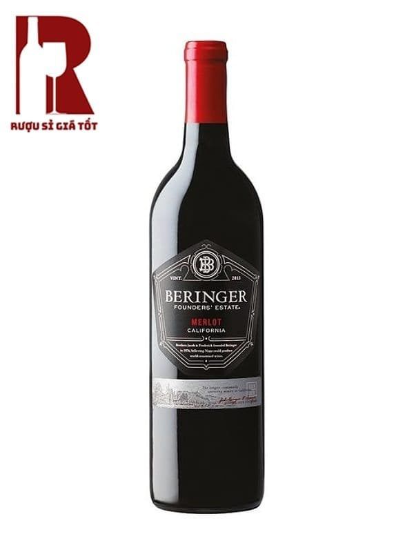 Rượu Vang Mỹ Đỏ Beringer Founder's Estate