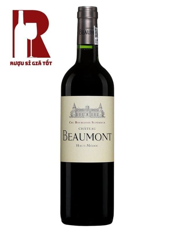 Rượu Vang Pháp Đỏ Chateau Beaumont Superiour Cru Bourgeois 2018