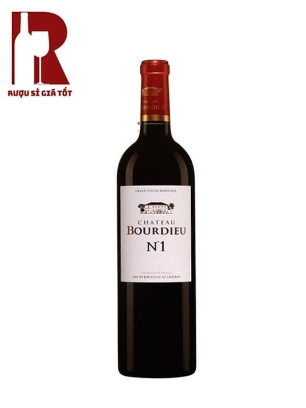 Rượu Vang Pháp Đỏ Chateau Bourdieu No1