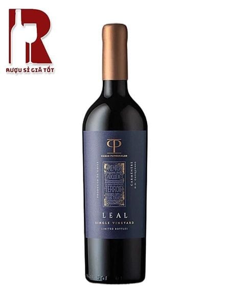 Rượu Vang Chile Đỏ CP Leal Single Vinyard Carmenere