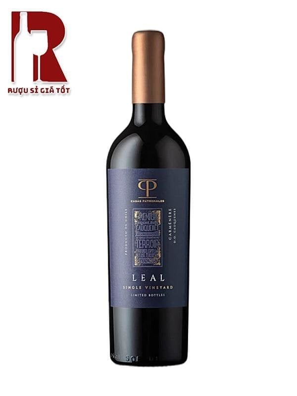Rượu Vang Chile Đỏ Casas Patronales CP Leal Single Vinyard Carmenere
