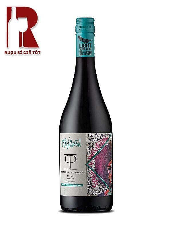 Rượu Vang Chile Đỏ Casas Patronales CP Trivarietal