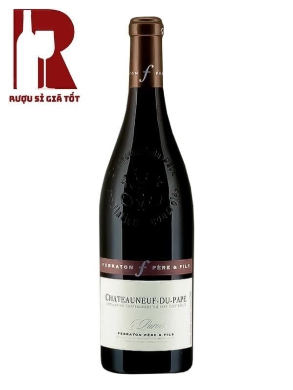 Rượu Vang Pháp Đỏ Ferraton Père & Fils Châteauneuf-du-Pape Le Parvis