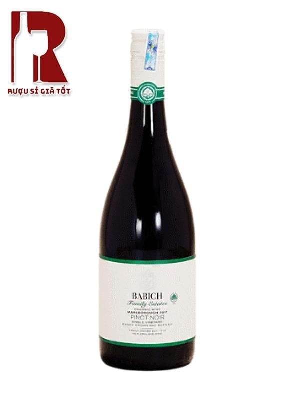 Rượu Vang New Zealand Đỏ Babich Pinot Noir Rongopai