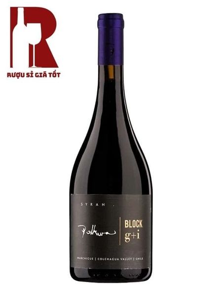 Rượu Vang Chile Đỏ Polkura Block G+I Shiraz